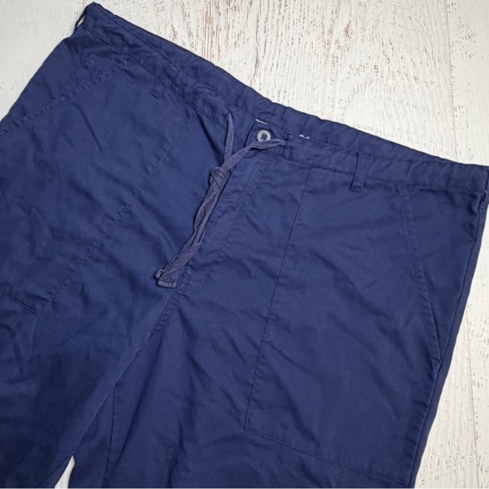 Greys Anatomy Scrub Pants 40x29.5 Navy Drawstring